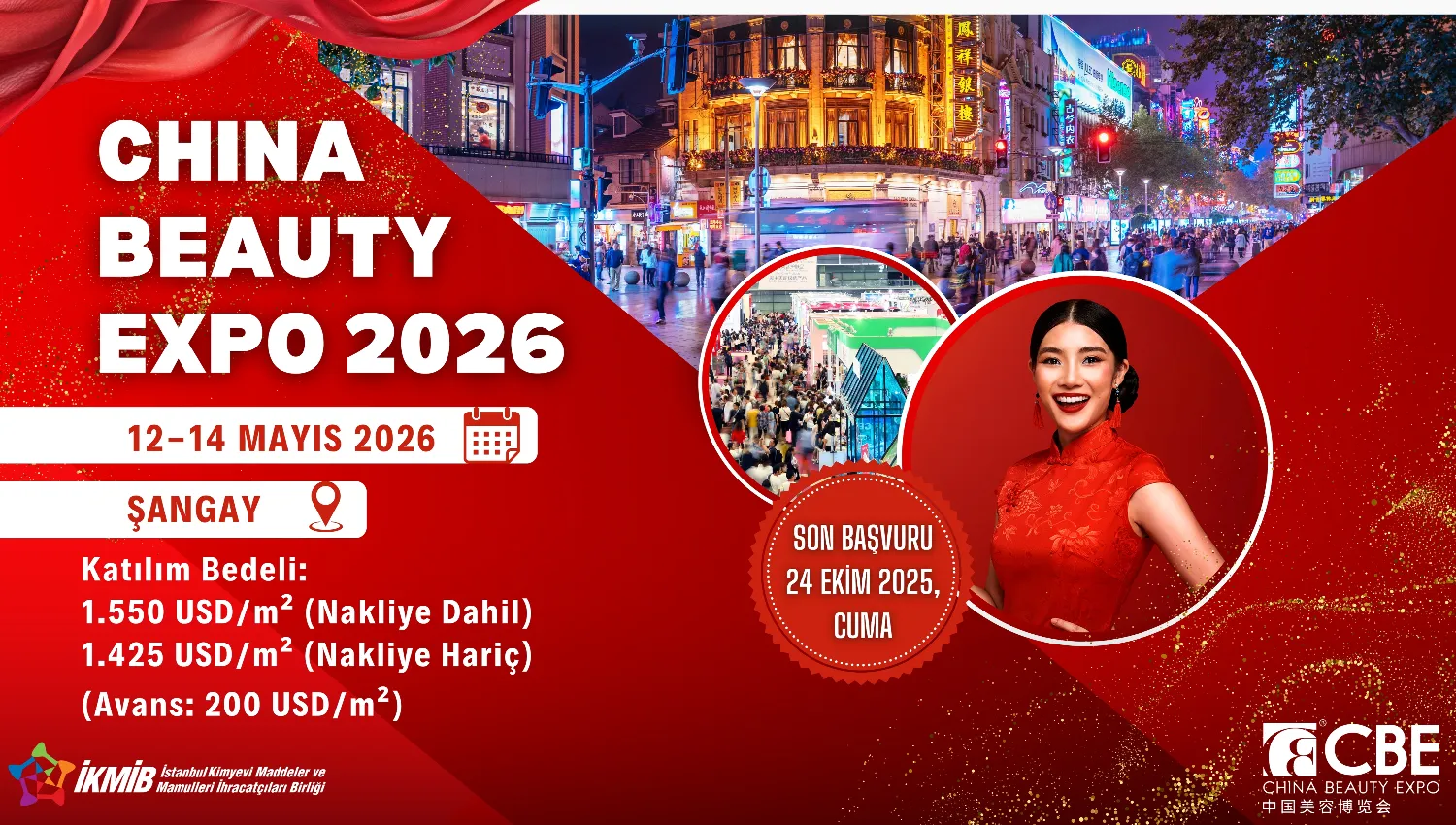 CHINA BEAUTY EXPO 2026 FUARI MİLLİ KATILIM ORGANİZASYONU